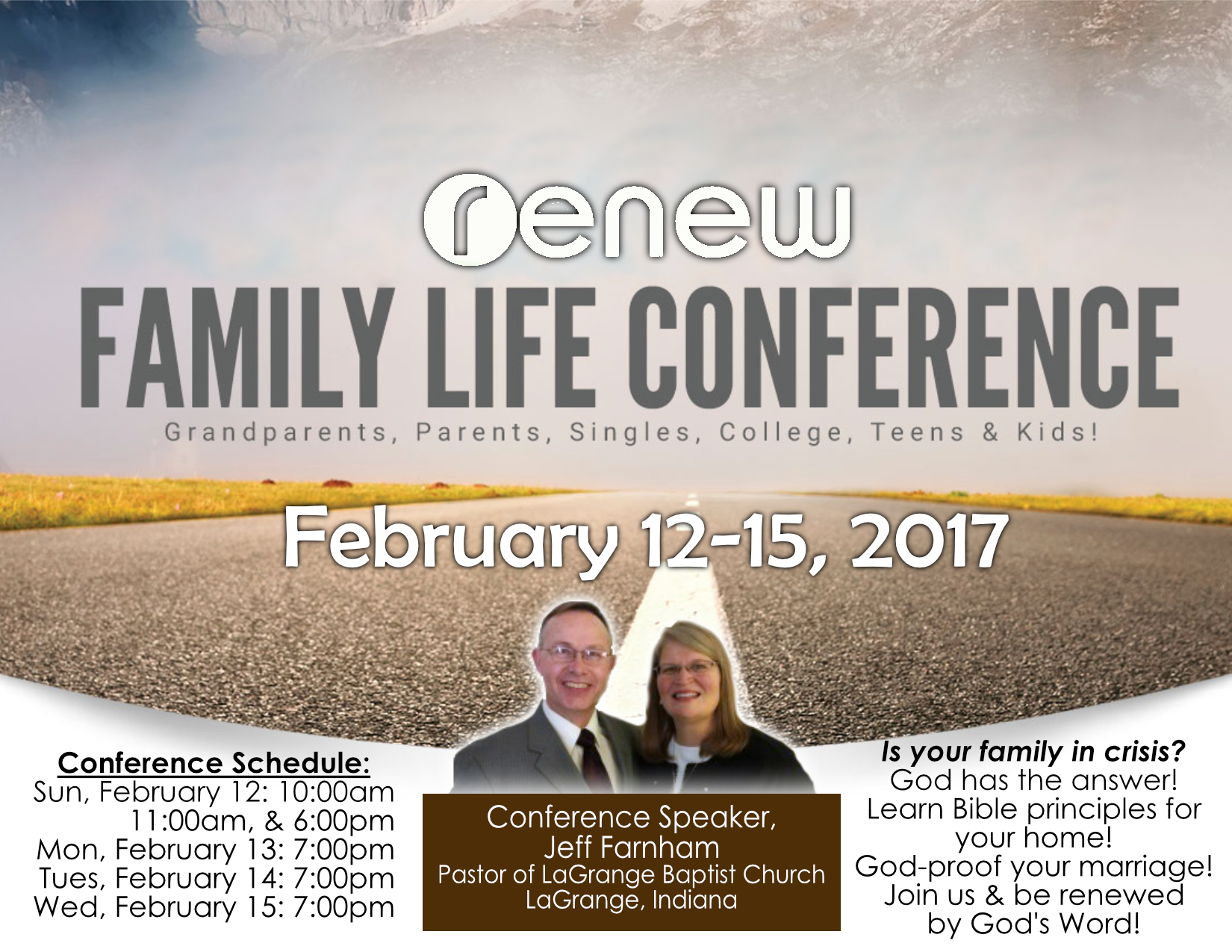 Family Life Conference Lighthouse Baptist Church